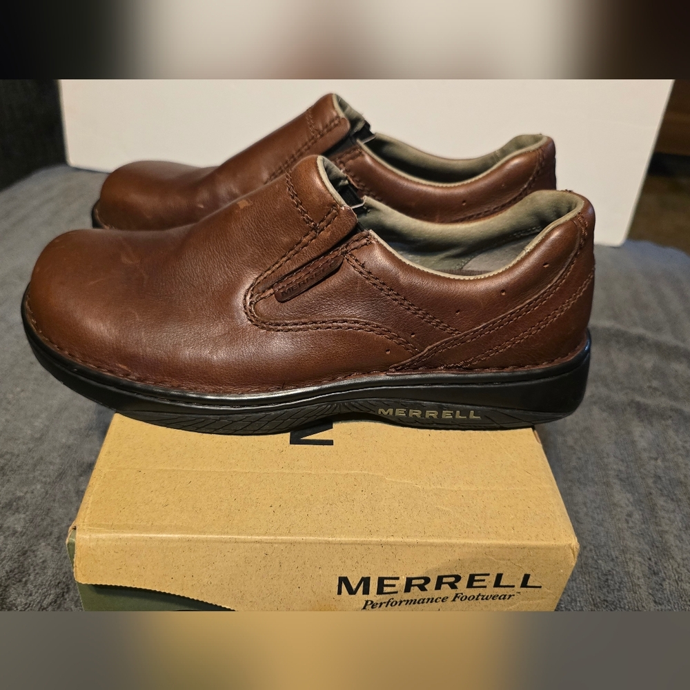 Merrell Men's Brown Slip-On Shoes